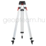 Nestle alumínium állvány, gyorsoldós, fém sík fejű, fém tüskés