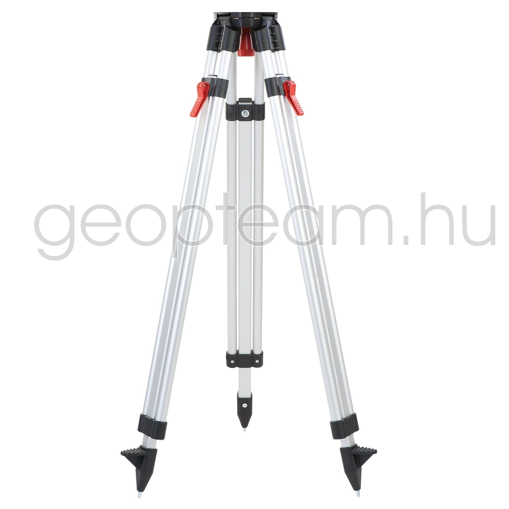 Nestle alumínium állvány, gyorsoldós, fém sík fejű, fém tüskés