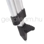 Nestle alumínium állvány, gyorsoldós, fém sík fejű, fém tüskés