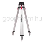 Nestle alumínium állvány, gyorsoldós, fém sík fejű, fém taposó