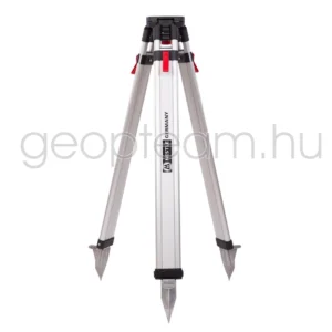 Nestle alumínium állvány, gyorsoldós, fém sík fejű, fém taposó