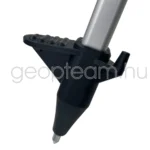 Nestle alumínium állvány, gyorsoldós, sík fejű, összeakasztós taposóval