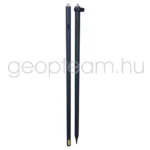 Nestle szénszálas GPS árbócrúd, 2-részes, kábelcsatornás