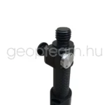 Nestle könnyű szénszálas GPS árbócrúd, teleszkópikusan összetolható, adapterrel