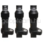 Nestle Hosszított, talpas teleszkópos GPS-rúd, 132 cm