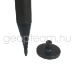 Nestle Hosszított, talpas teleszkópos GPS-rúd, 132 cm