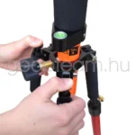 háromlábú alu kitámasztó antennaárbóchoz, piros