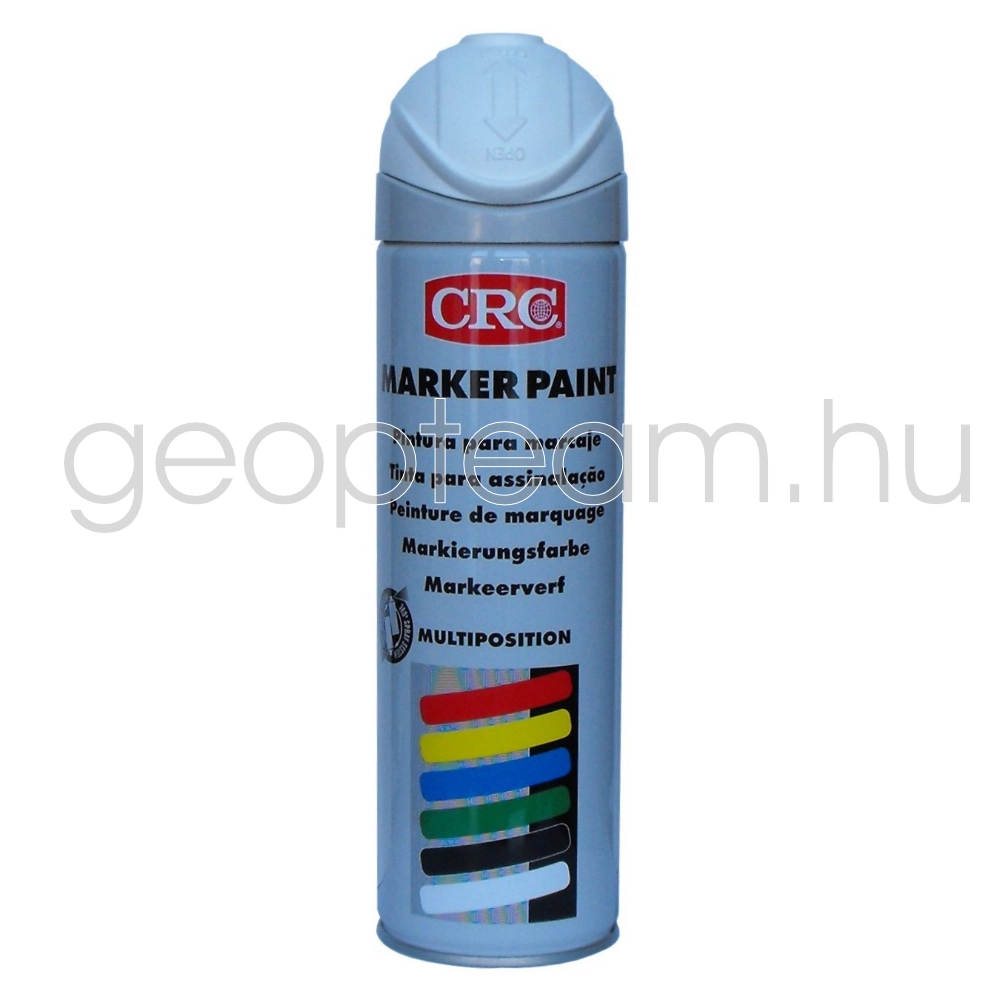 CRC jelölöfesték spray, 0,5 liter, fehér