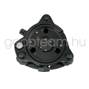 műszertalp, optikai vetítővel, fekete