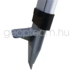 Nedo erős alu. állvány, gyorsoldós, domború fejű, fém taposóval