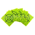 30x30mm-es neonsárga mérőfólia csomag, 20 db / csomag