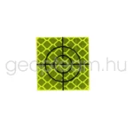 30x30mm-es neonsárga mérőfólia csomag, 20 db / csomag