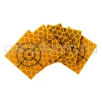 30x30mm-es sárga mérőfólia csomag, 20 db / csomag