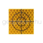 40x40mm-es sárga mérőfólia csomag, 20 db / csomag