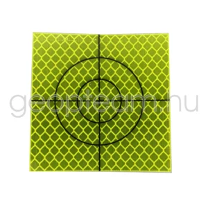 70x70mm-es neonsárga mérőfólia csomag, 20 db / csomag