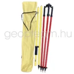 Bázis tartó szett, 2m GPS rúd, támasztó, tok