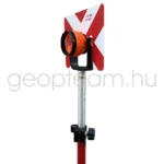 Prizmabot, 2,6 méter, csavaros rögzítéssel, menetes