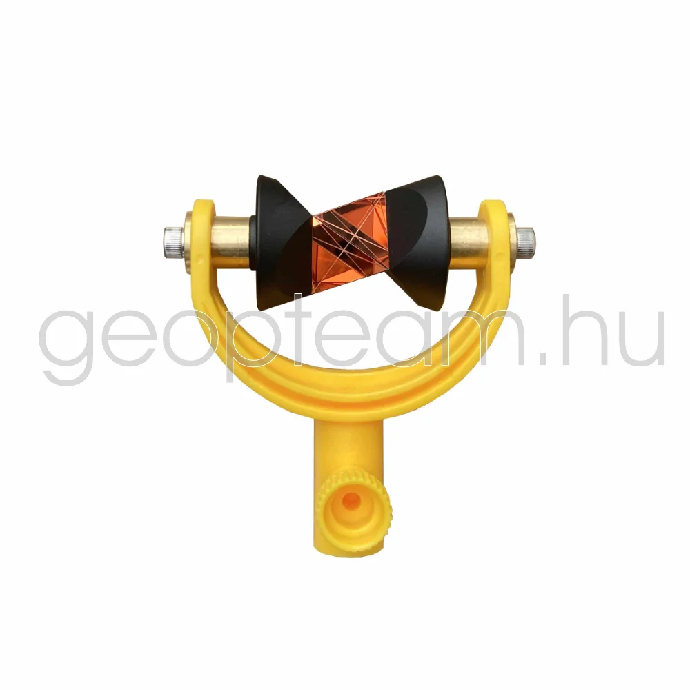 miniprizma - 360 fokos, sárga keretben