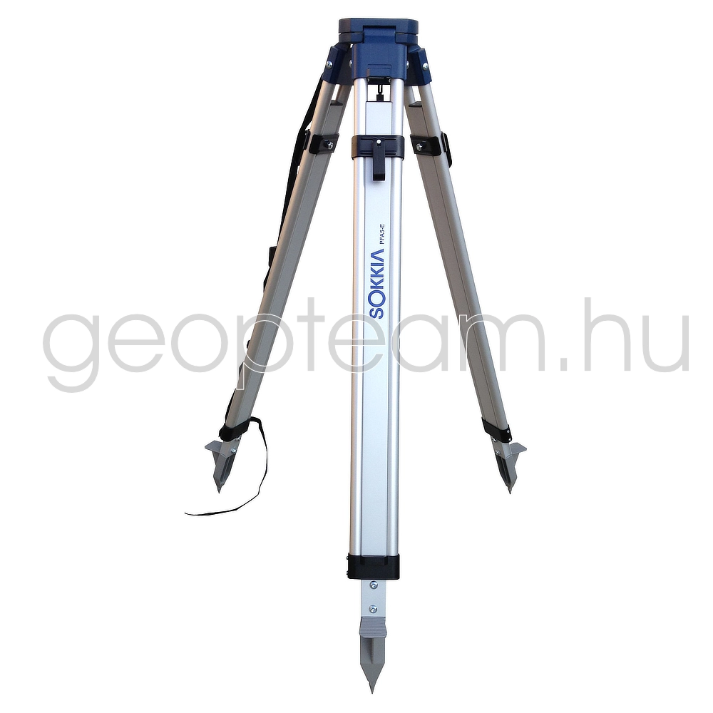 Sokkia erős alu. állvány, gyorsoldós, sík fejű