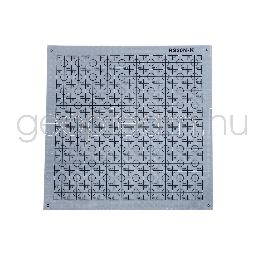 mérőfólia ív 100 db 20x20mm-es lappal, normál célkereszttel