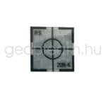 mérőfólia ív 100 db 20x20mm-es lappal, normál célkereszttel