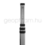 teleszkópikus alumímium szintezőléc, 4 m, 4 rész