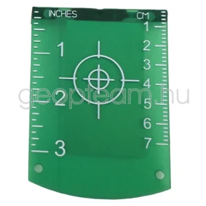 Mágneses céltükör, zöld fényű lézerekhez