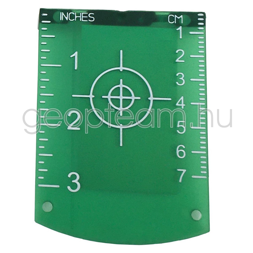 Mágneses céltükör, zöld fényű lézerekhez