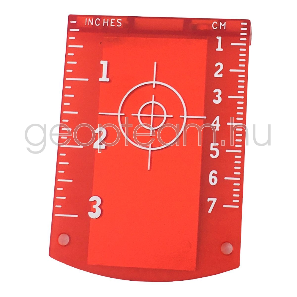 Mágneses céltükör, vörös fényű lézerekhez