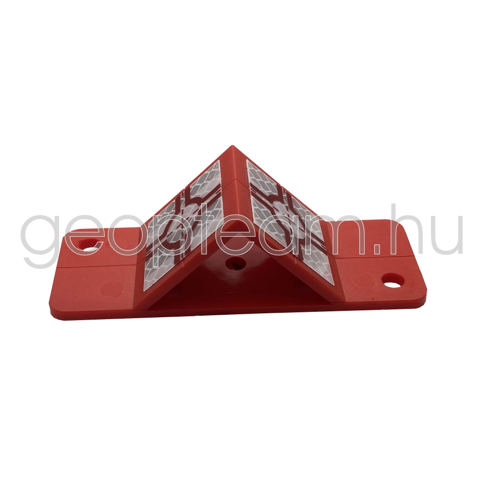 Dupla, 45 fokos, síkra szerelhető fix 30x30 mm fólia,