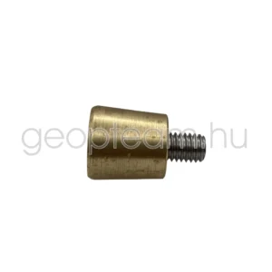 Szintezési csapfej M8 dűbelbe, sárgaréz,  (min 50 db)