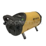 zöldfényű TOPCON csőfektető lézer távirányítóval, céltükörrel