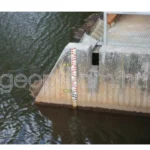 Kemény hab mérték E osztással, 1m, alulról 90-től 00-ig, fekete