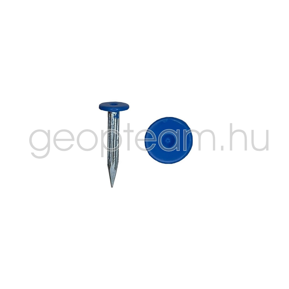 Jelölő szeg 30 mm, kék