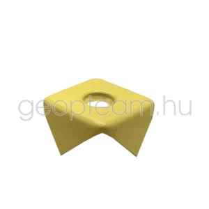 Aluminium karmos hatrákőjel fej - sárga