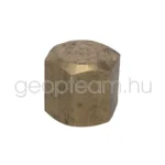 Sárgaréz védőkupak 5/8 menetre