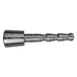 Rozsdamentes falicsap, 97 mm hosszú, 70 mm beépíthető, 12 átmérő